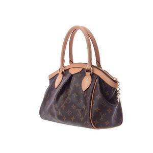 Louis Vuitton Shoulder Tivoli Bag Monogram Brown Leather